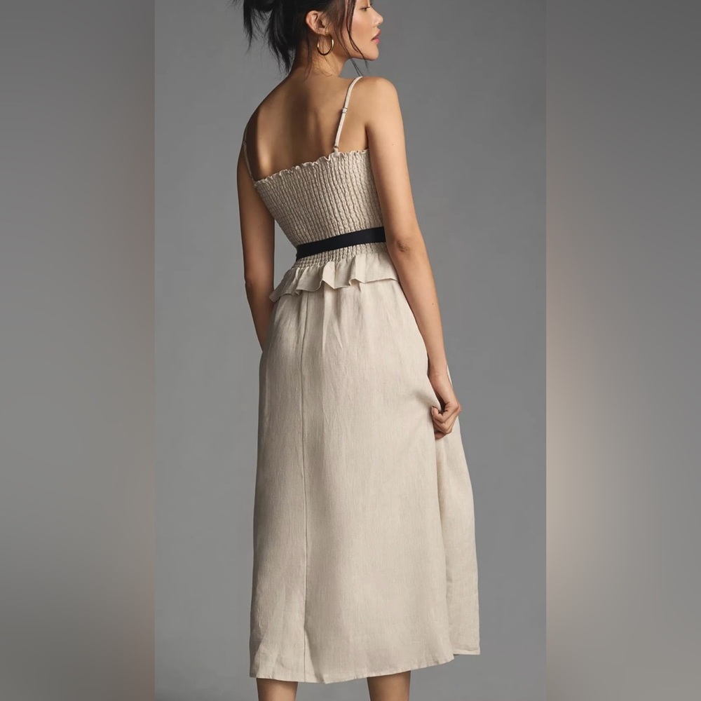 Reformation linen Maxi Dress